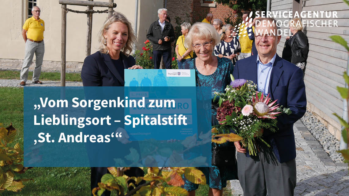 Preisübergabe Thüringer Demografiepreis 2023